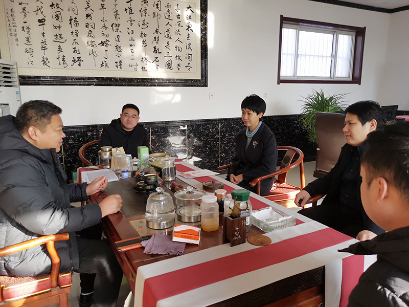 枣强县领导开展走访慰问规模以上企业活动