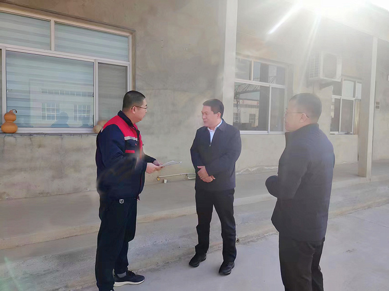 枣强县领导开展走访慰问规模以上企业活动