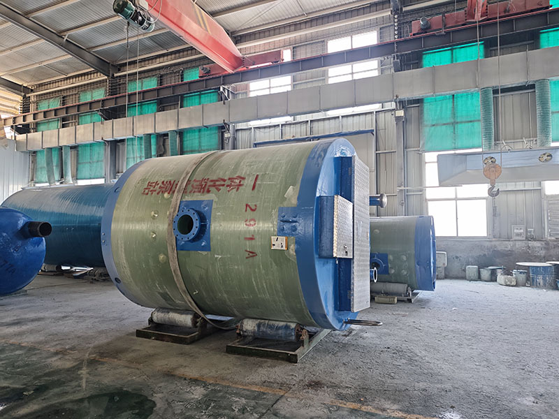 一体化提升泵站  雨水提升泵站 污水提升泵站 玻璃钢预制泵站