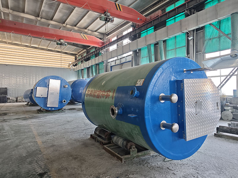 一体化提升泵站  雨水提升泵站 污水提升泵站 玻璃钢预制泵站