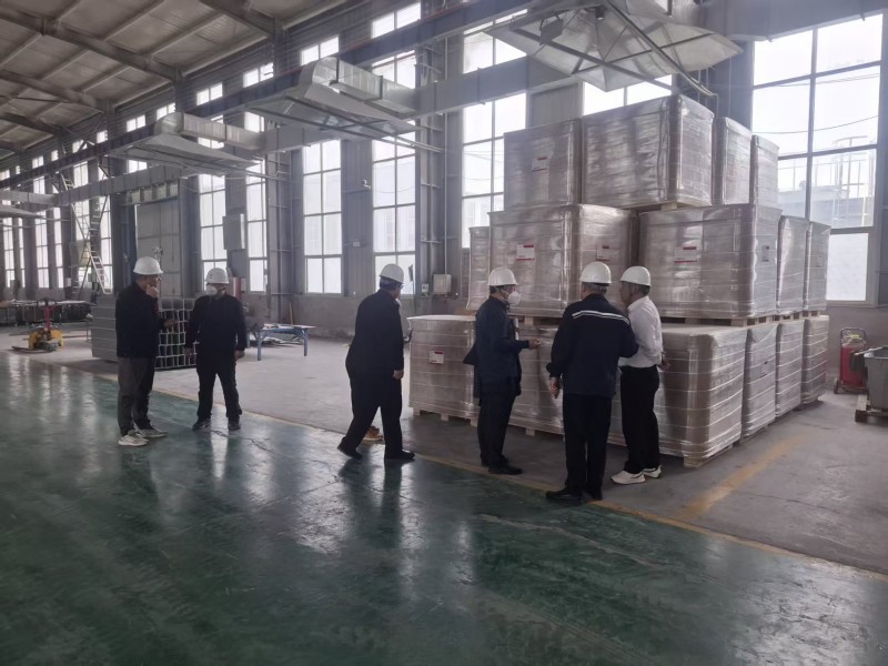 湖北交通投资集团有限公司-考察团一行莅临河北盛宝环保设备有限公司参观考察